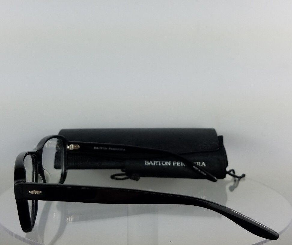 Brand New Authentic Barton Perreira Eyeglasses Newmar Black Frame