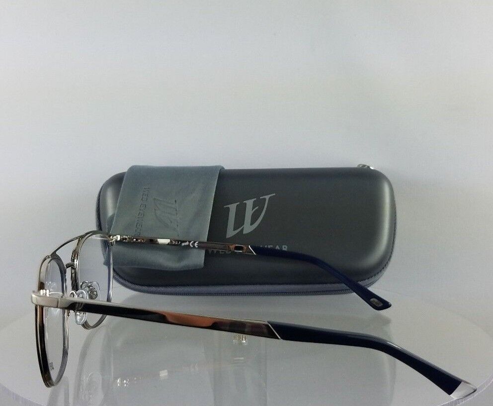 Brand New Authentic Web Eyeglasses WE 5241 Col. 080 Navy Silver 49mm
