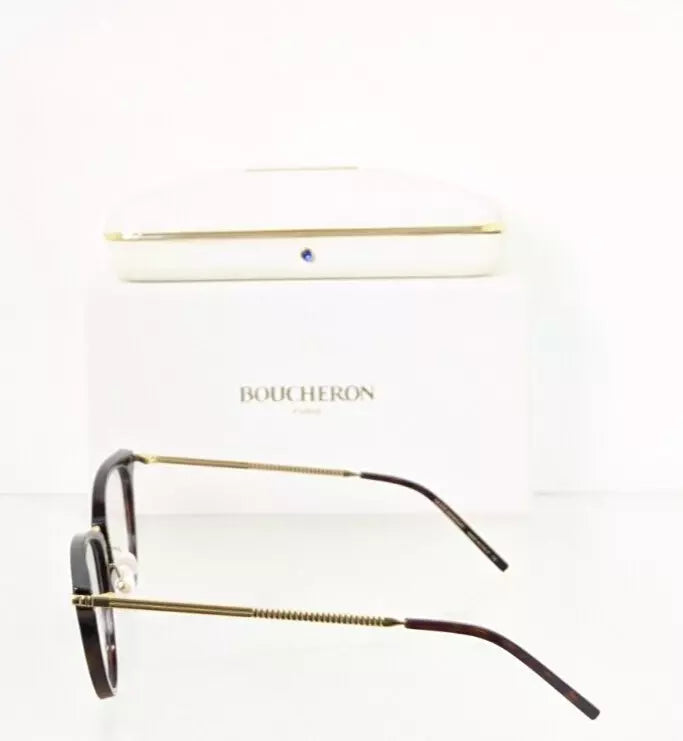 Brand New Authentic Boucheron Eyeglasses BC0026 002 51mm Frame 0026