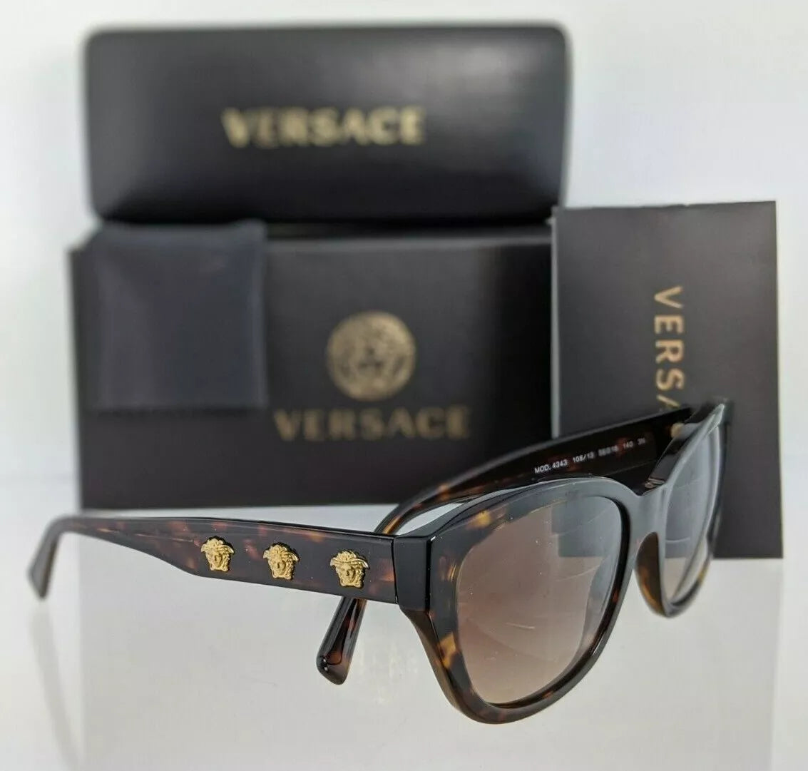 Brand New Authentic Versace Sunglasses Mod. 4343 108/13 with defects