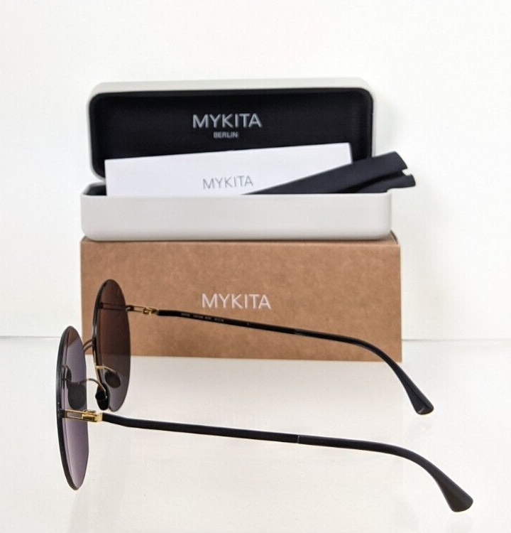 Brand New Authentic MYKITA Lite Sun Jette Col. 056 57mm Black Gold Frame