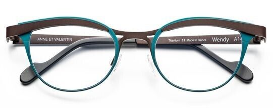 New Authentic Anne & Valentin Eyeglasses WENDY A145 Made in Japan Frame