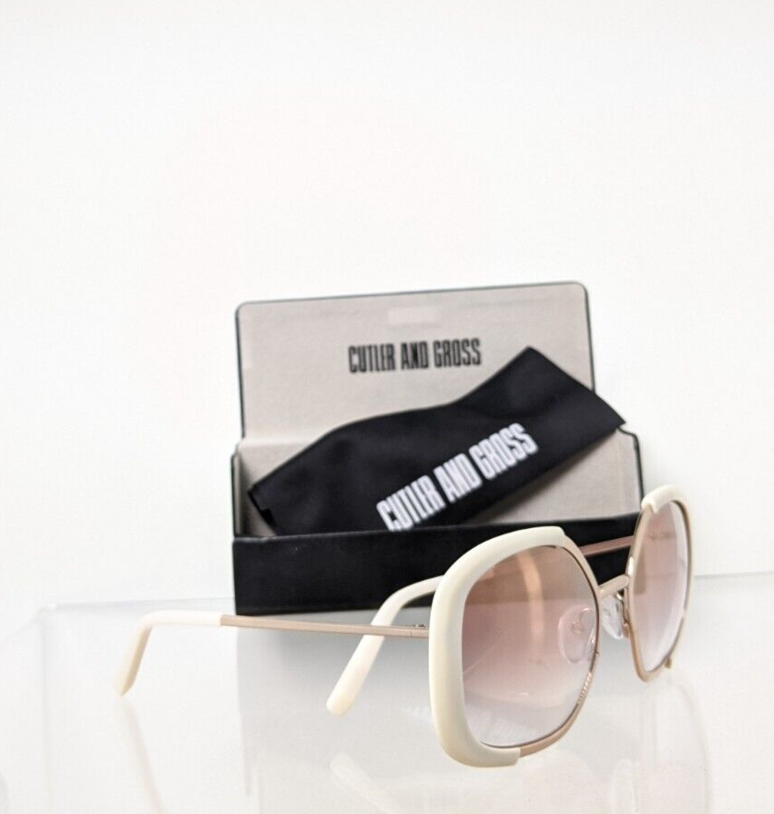 Brand New Authentic CUTLER AND GROSS OF LONDON Sunglasses 1227 C: IVR 56mm Frame
