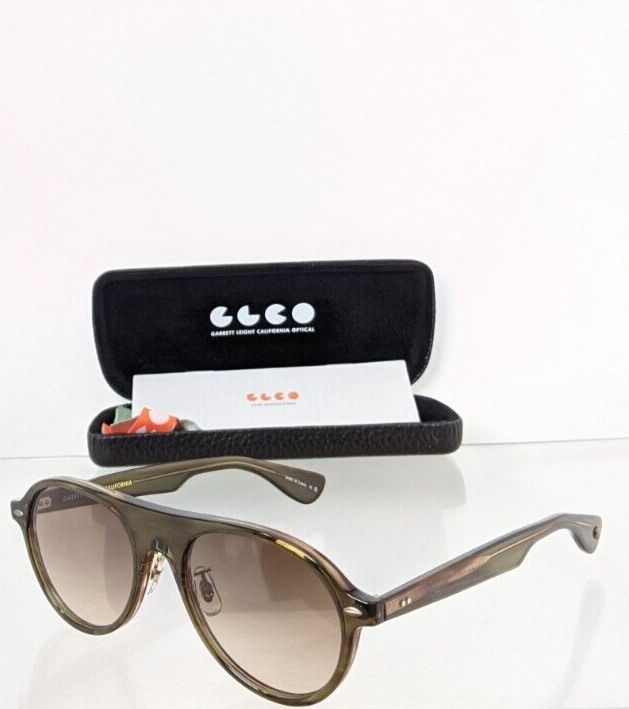 Brand Authentic Garrett Leight Sunglasses Lady Eckhart OT-OG Olive 50mm Frame
