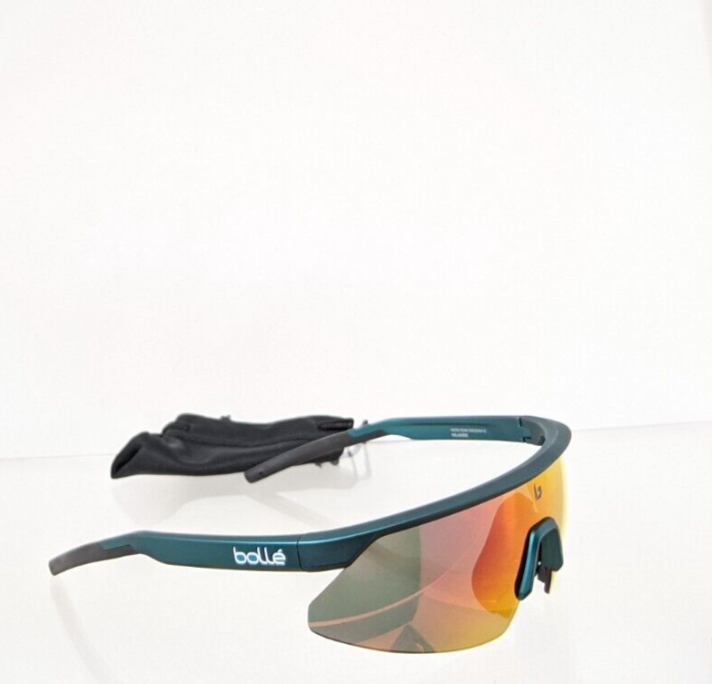 Brand New Authentic Bolle Sunglasses Micro Edge Creator Teal Frame