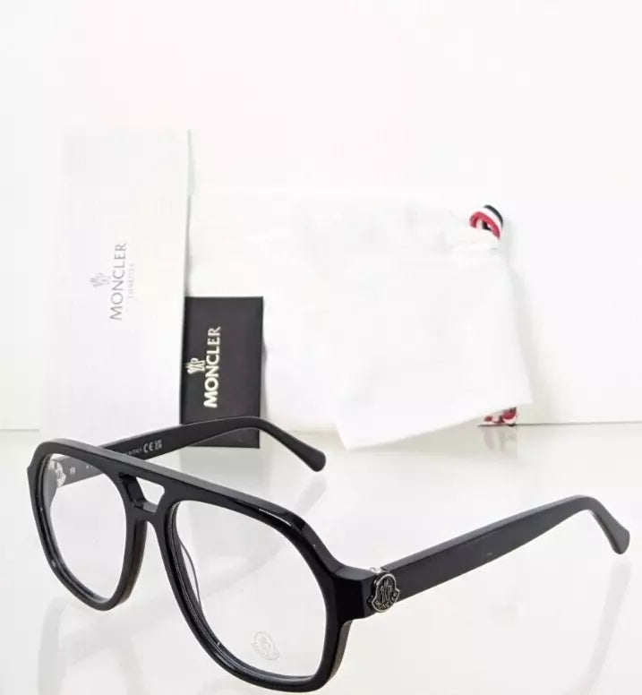 Brand New Authentic Moncler Eyeglasses ML 5188 001 55mm Black Frame