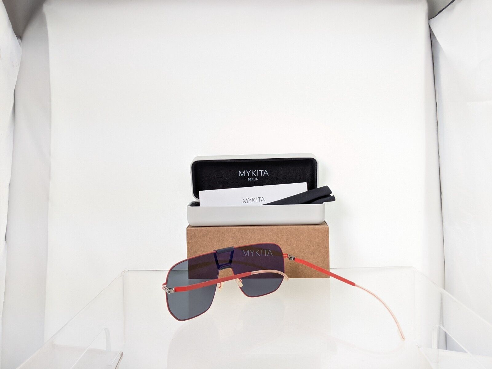 Brand New Authentic MYKITA Sunglasses Mylon Hybrid Cayenne Col. 446 Frame