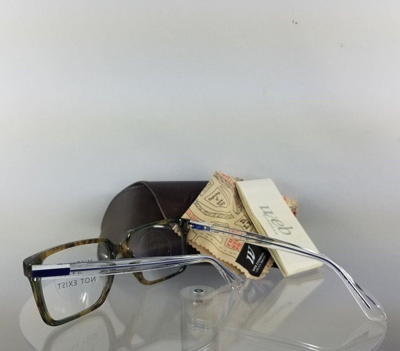 Brand New Authentic Web Eyeglasses We 5122 Col. 056 Beaufort Clear 54Mm Frame