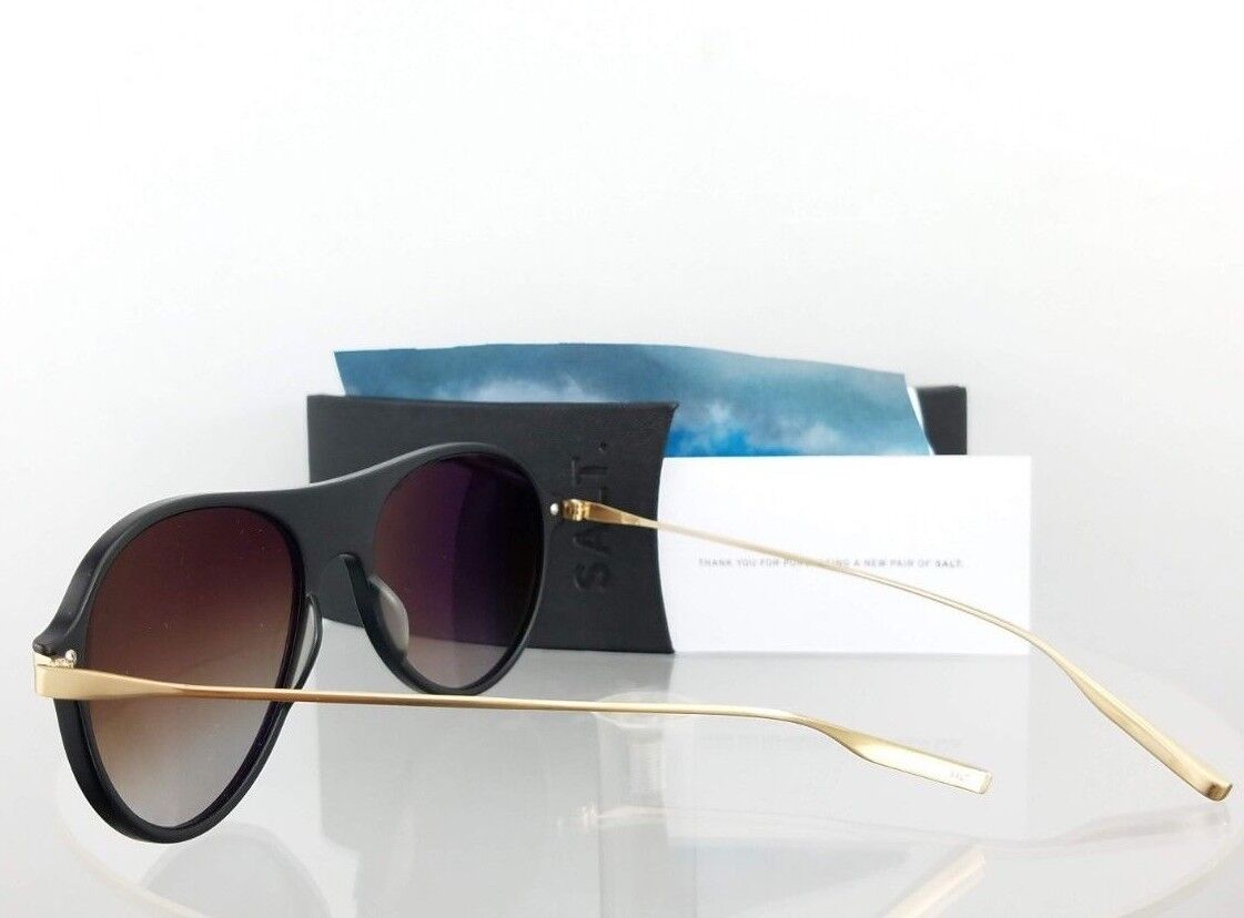 Brand New Authentic Salt Sunglasses St Hubbins Mbk 55Mm Black Polarized Frame