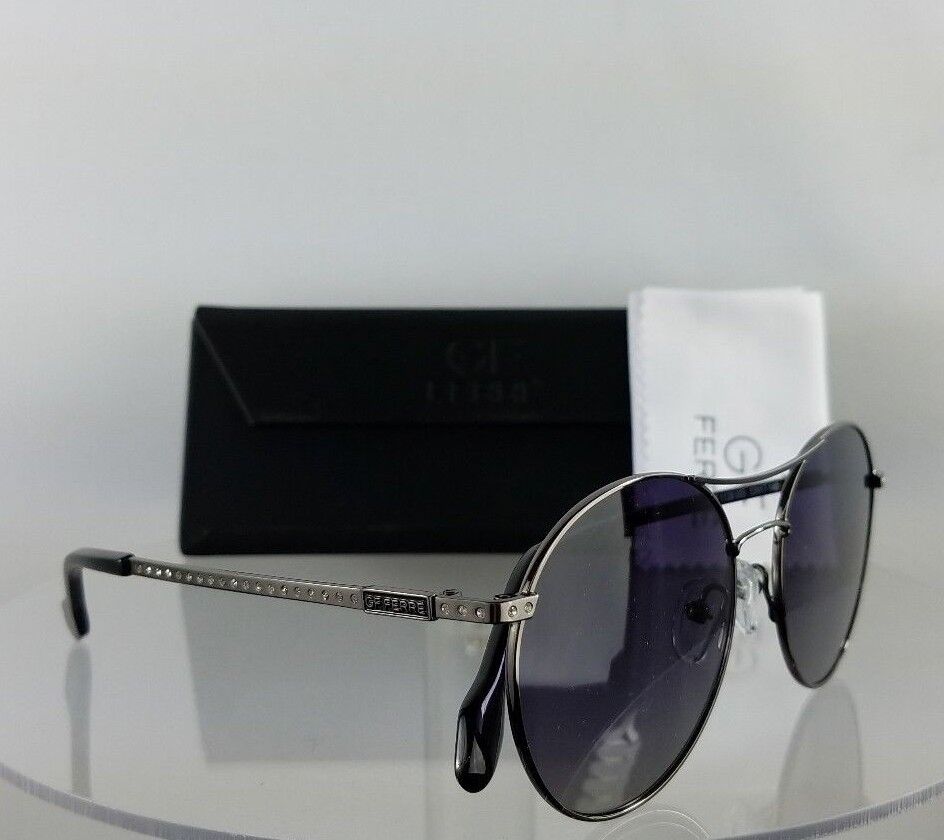 Brand New Authentic GF FERRE Sunglasses GFF 1138 005 Gunmetal 53mm Frame