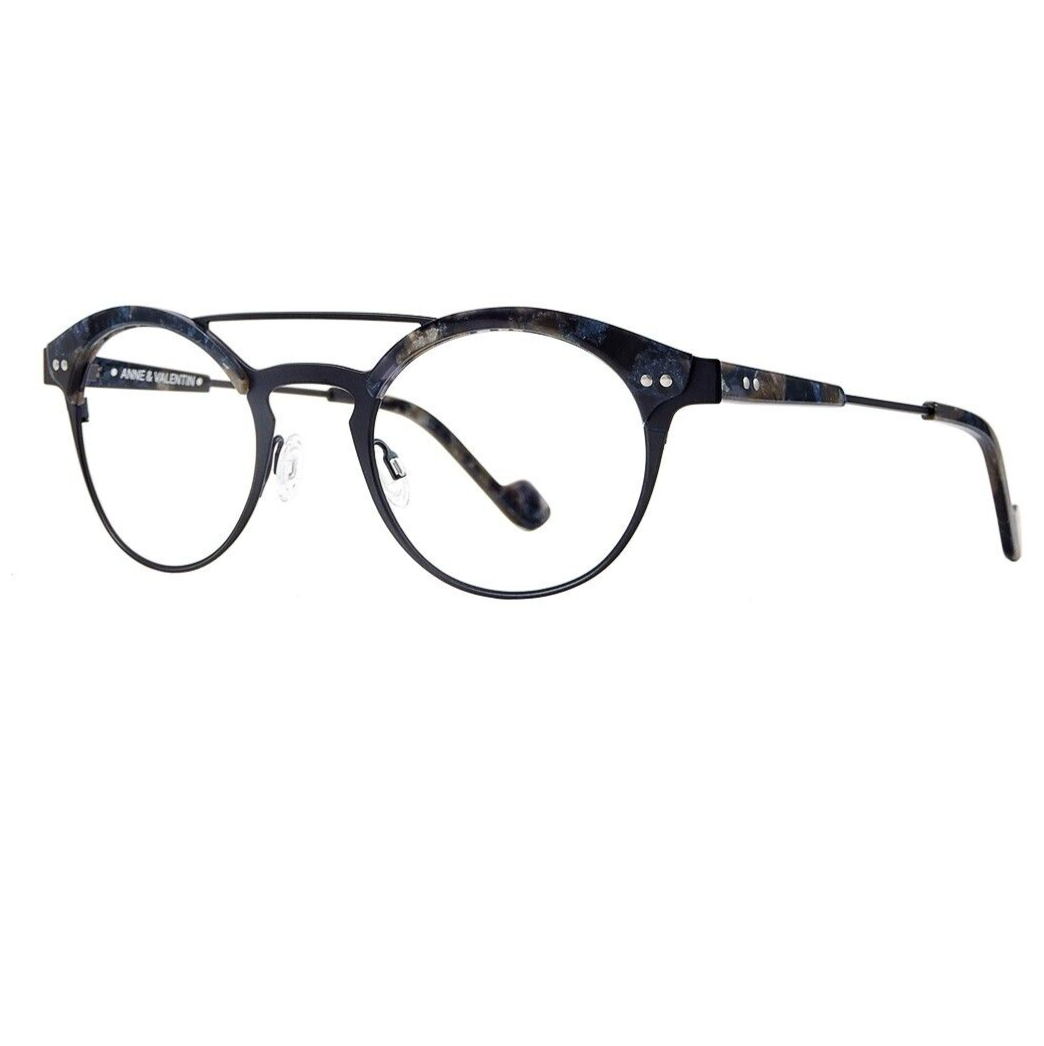 New Authentic Anne & Valentin Eyeglasses Ginicaster 8A19 Made in Japan Frame