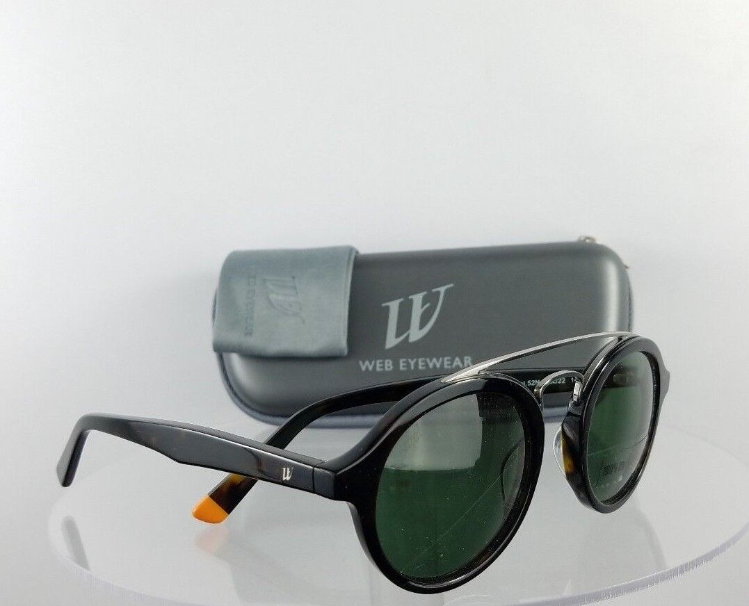 Brand New Authentic Web Sunglasses WE 173 Col. 52N Dark Tortoise 49mm Frame 0173