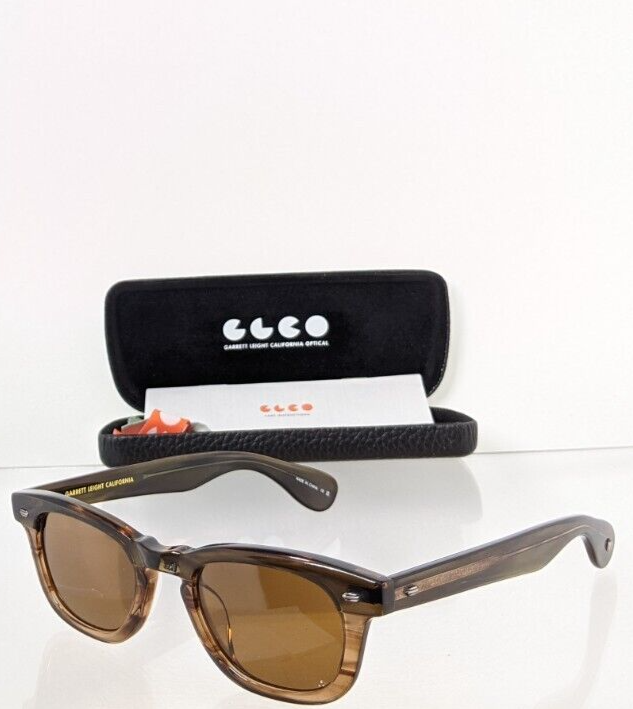 Brand Authentic Garrett Leight Sunglasses LO-B BAMF 46mm Frame