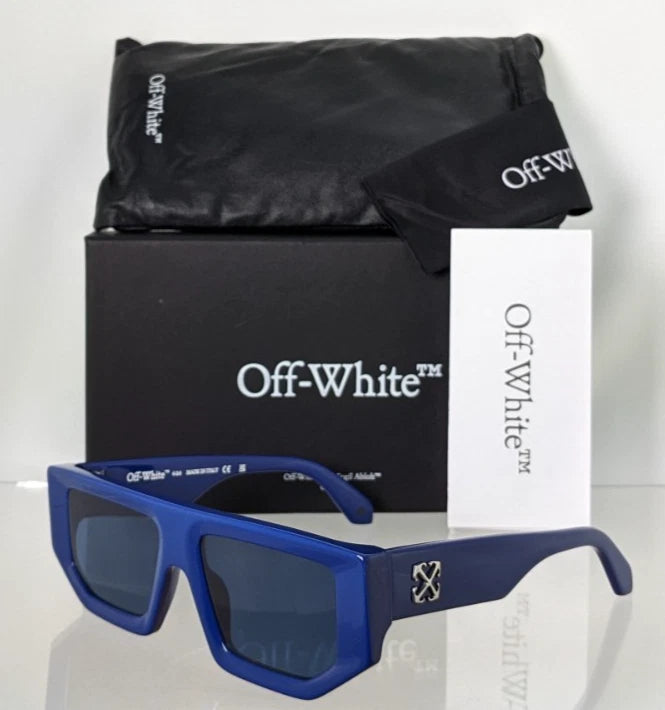 New Authentic OFF WHITE Sunglasses VANCOUVER 4545 Blue 53mm OERI13F