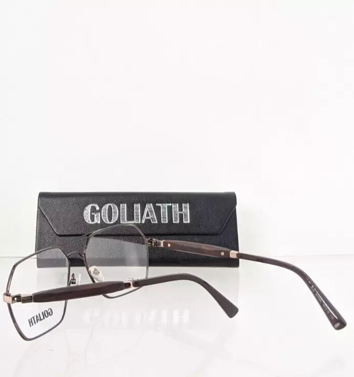 Brand New Authentic GOLIATH Eyeglasses XVII Brown 60mm Frame