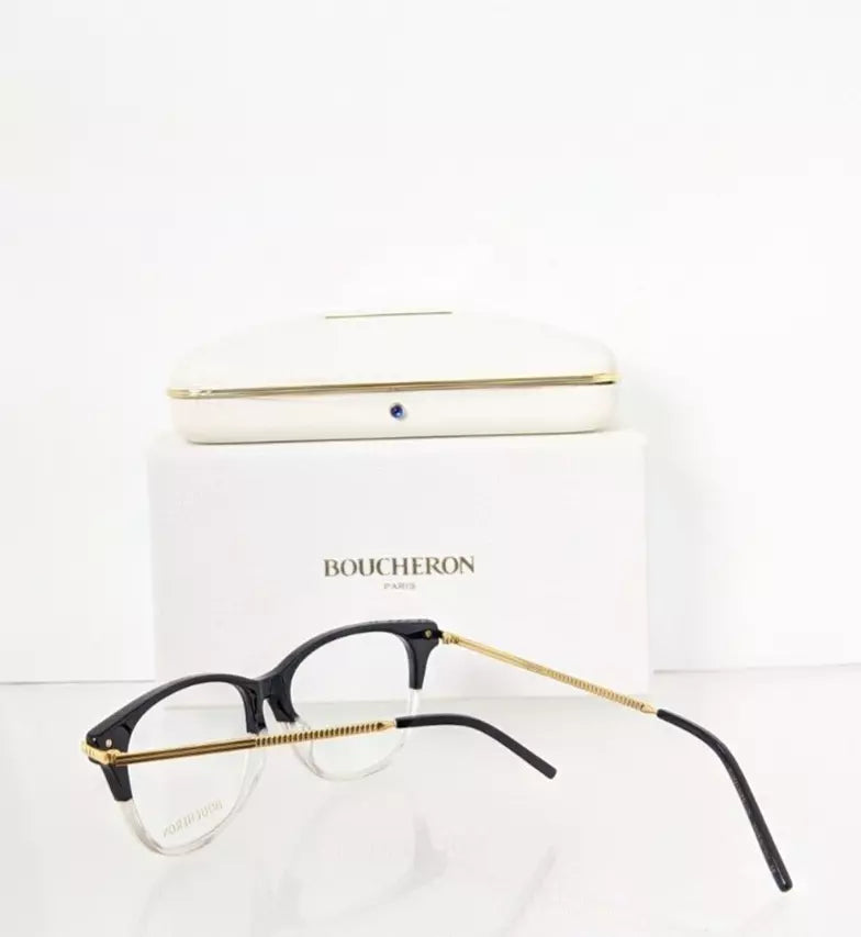 Brand New Authentic Boucheron Eyeglasses BC0027 003 54mm Frame 0027