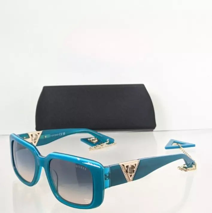 Brand New Authentic Guess Sunglasses GU 7891 87W Blue 53mm Frame GU 7891