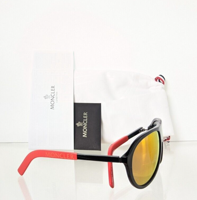 Brand New Authentic Moncler Sunglasses MONCLER ML 0289 01G Roque Frame