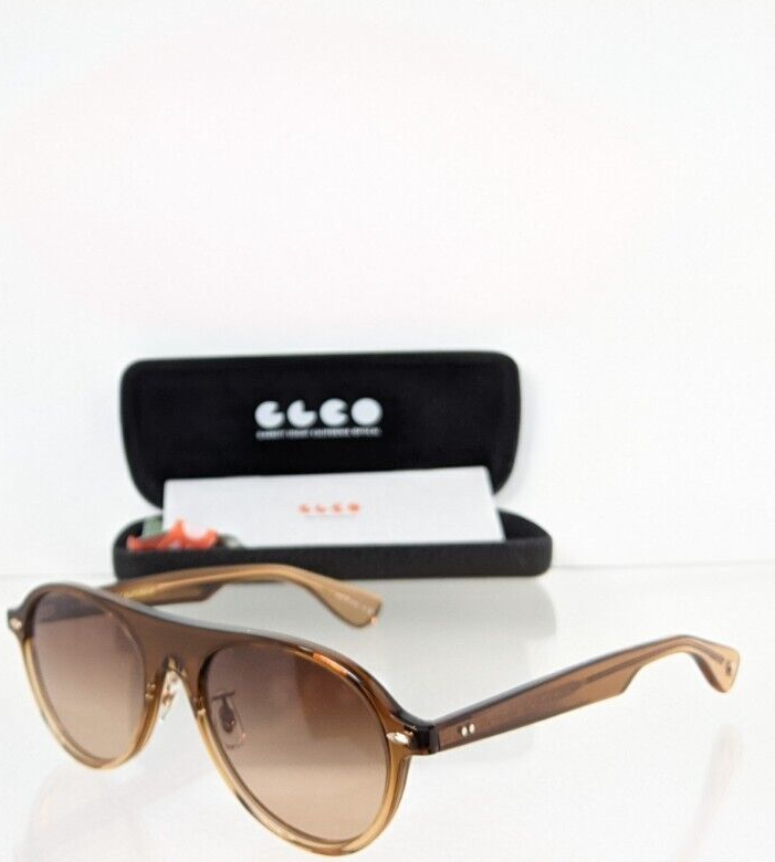 Brand Authentic Garrett Leight Sunglasses Lady Eckhart GOF Brown 50mm Frame