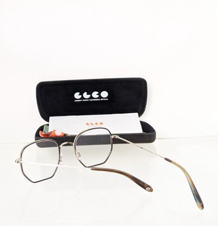 Brand New Authentic Garrett Leight Eyeglasses Woodlawn ECO HPTO-BS-AT 47mm