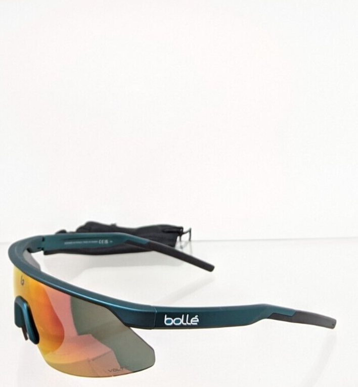 Brand New Authentic Bolle Sunglasses Micro Edge Creator Teal Frame