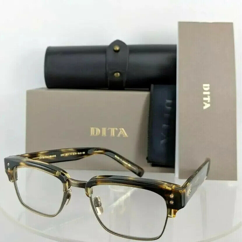 Brand New Authentic Dita Eyeglasses STATESMAN DRX 2011N Tortoise 52mm Frame