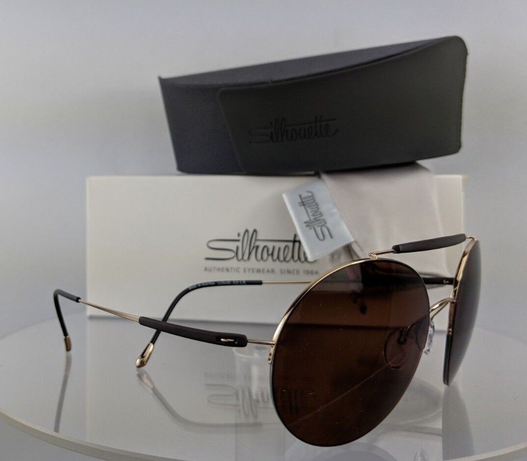 Silhouette 8659 20 6201 Gold Sunglasses
