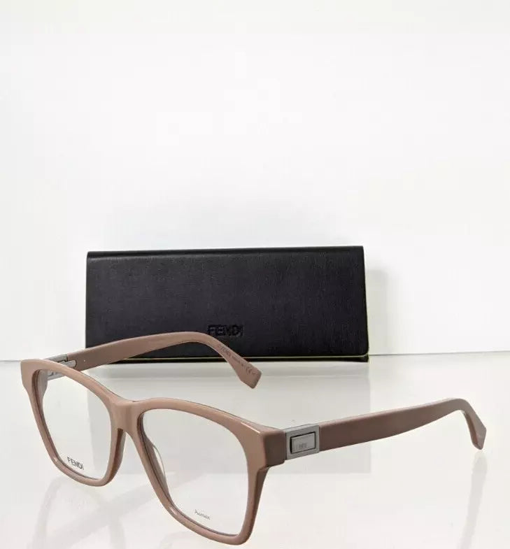 Brand New Authentic Fendi Eyeglasses 0301 09Q 54mm Beige Frame 0301 Peekaboo