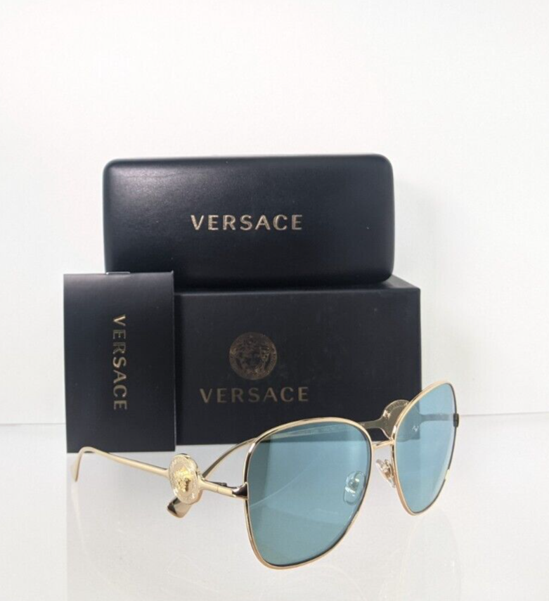 Brand New Authentic Versace Sunglasses Mod. 2256 1002/9C VE2256 60mm Frame