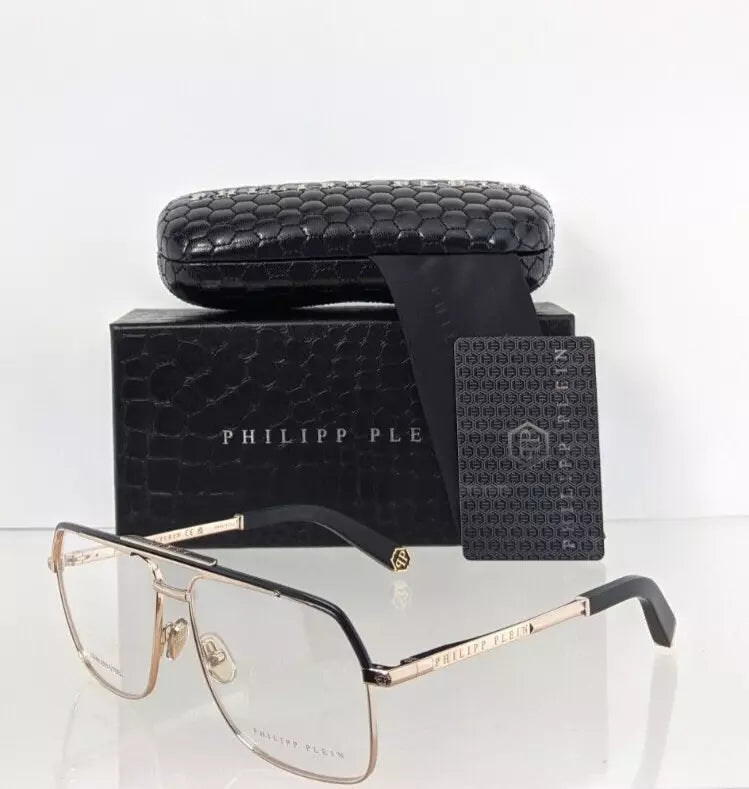New Authentic Philipp Plein Eyeglasses VPP 085 Col 0302 VPP085 Pure Frame
