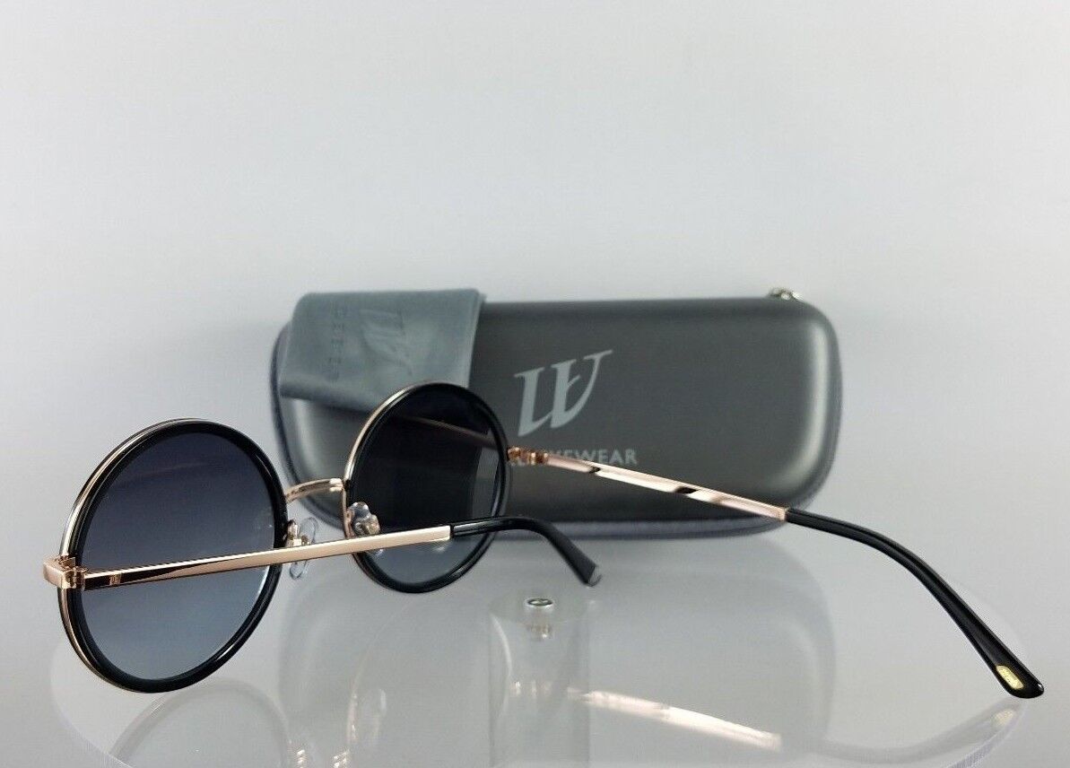 Brand New Authentic Web Sunglasses WE 200 Col. 01G Black Gold 52mm Frame 0200