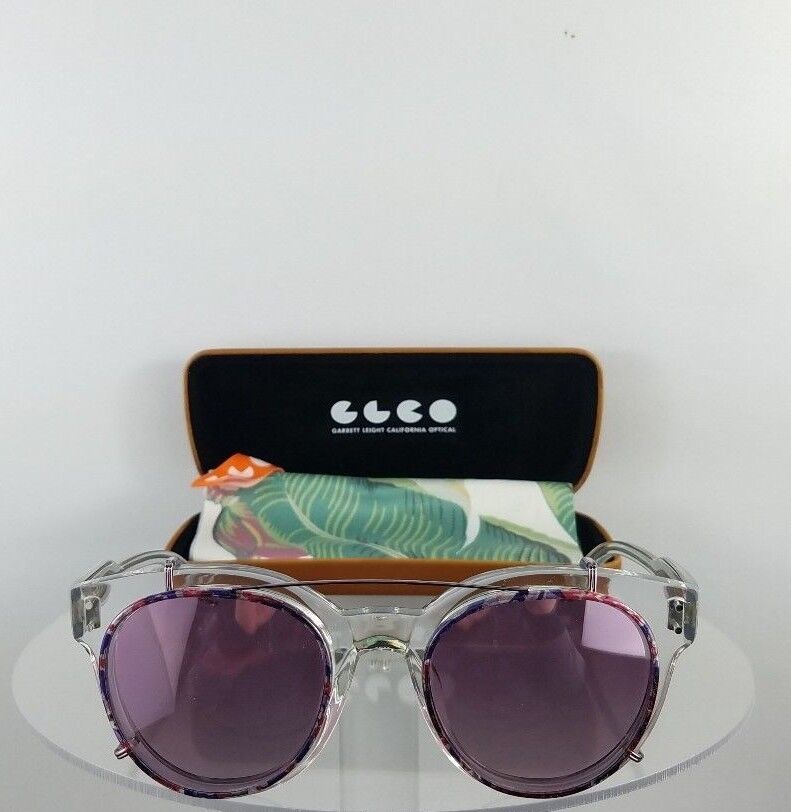 Brand Authentic Garrett Leight X Mark McNairy Sunglasses GLXTL3 2046 123 Clip On