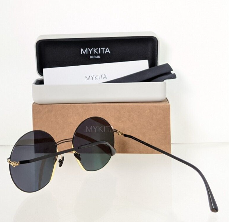 Brand New Authentic MYKITA Lite Sun Jette Col. 056 57mm Black Gold Frame