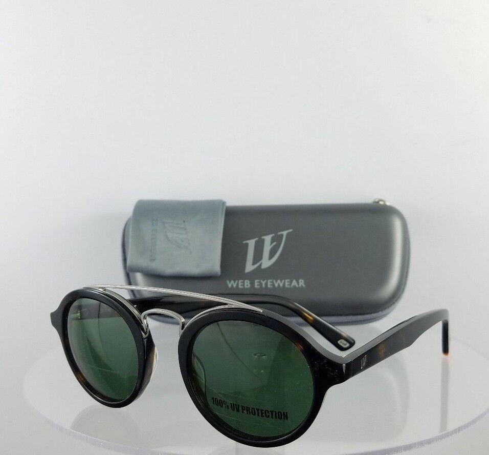 Brand New Authentic Web Sunglasses WE 173 Col. 52N Dark Tortoise 49mm Frame 0173
