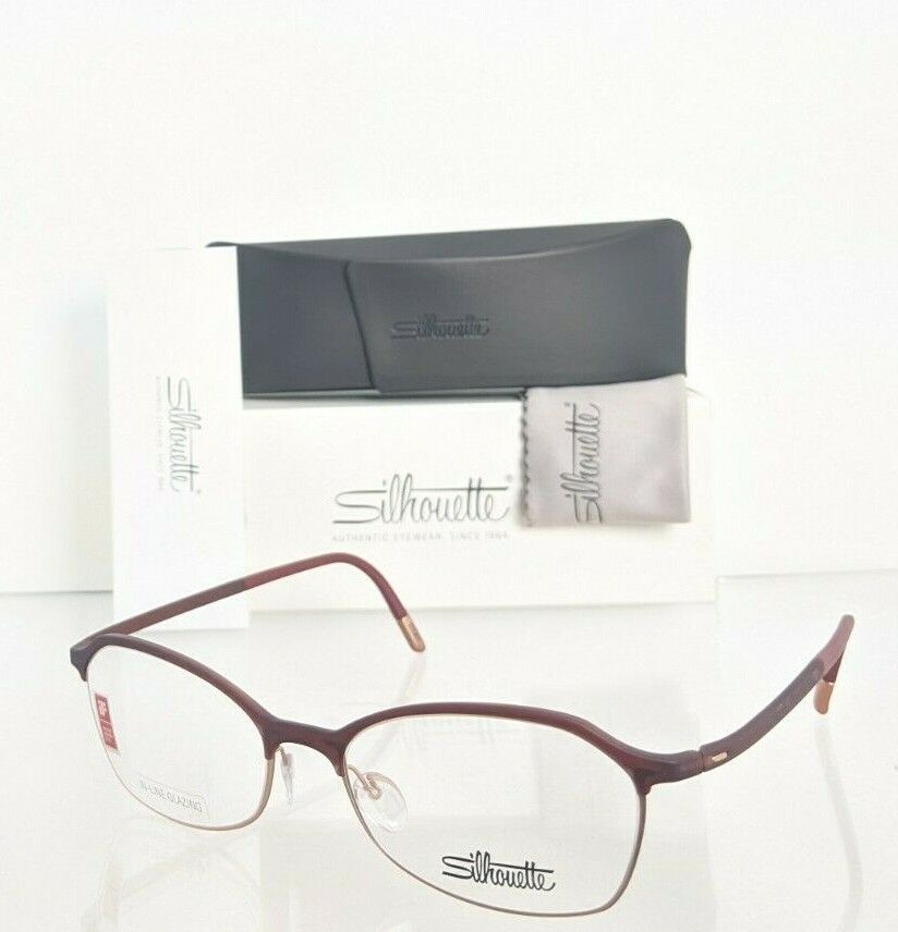 Brand New Authentic Silhouette Eyeglasses SPX 1582 75 6120 Titanium Frame 51mm