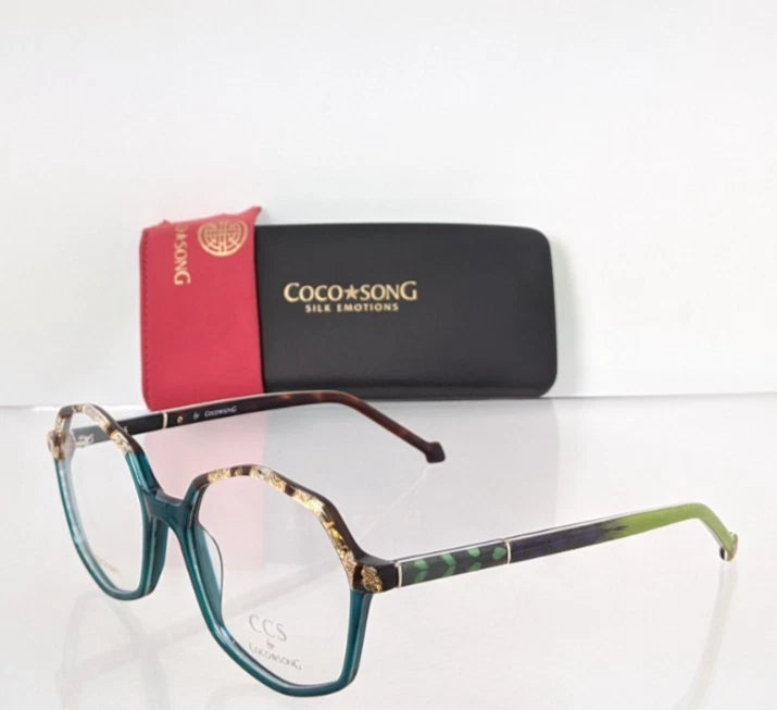 New Authentic CCS by COCO SONG Eyeglasses CCS 154 Col. 1 52mm