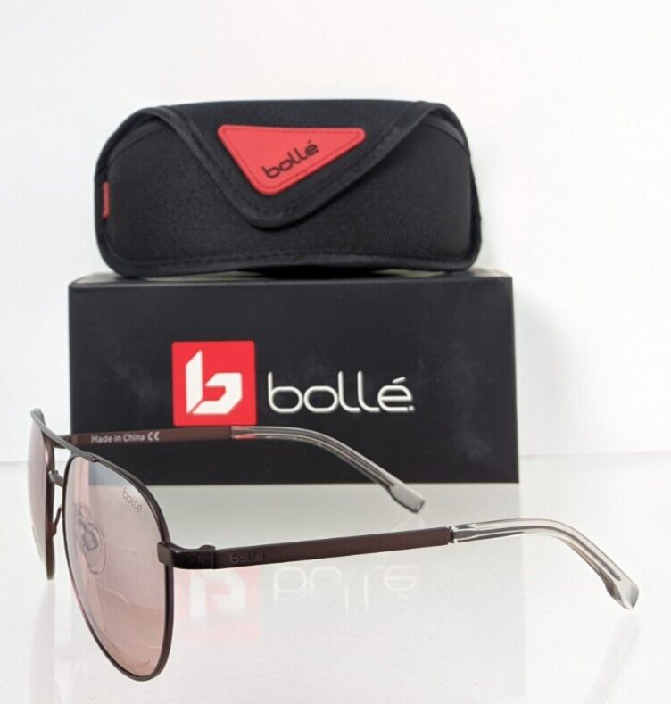 Brand New Authentic Bolle Sunglasses Evel 12545 IB Brown Frame