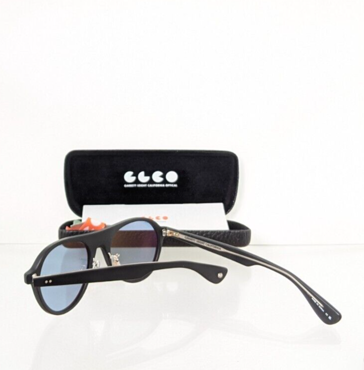 Brand Authentic Garrett Leight Sunglasses Lady Eckhart Black MBK 50mm Frame