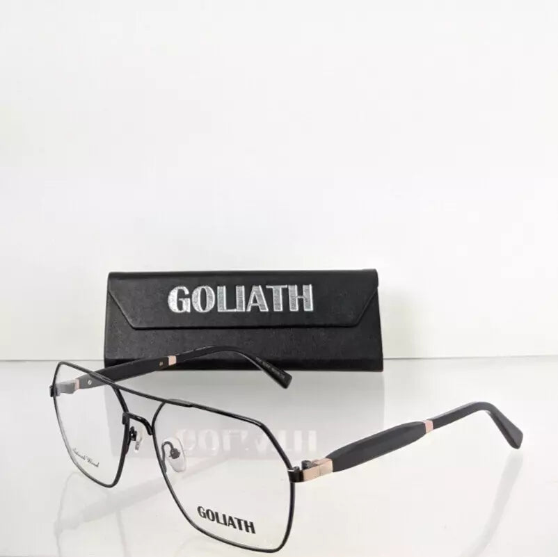 Brand New Authentic GOLIATH Eyeglasses XVII Black 60mm Frame
