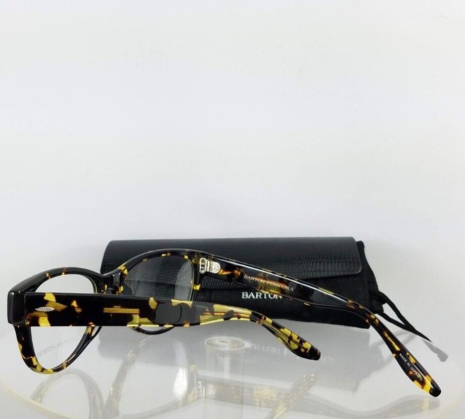 Brand New Authentic Barton Perreira Eyeglasses Brooke Af 53Mm Hec Tortoise Frame
