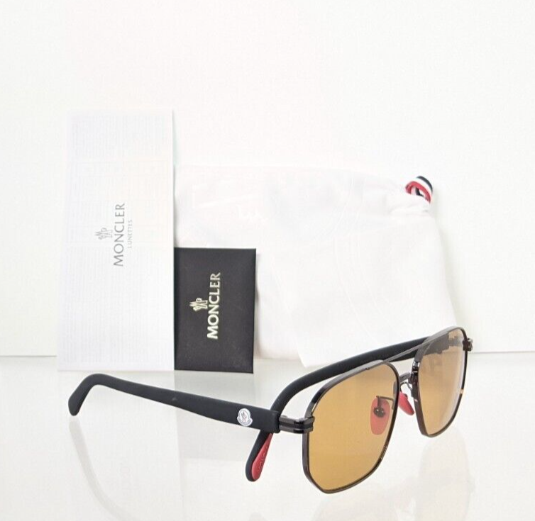 Brand New Authentic Moncler Sunglasses MONCLER ML 0242 08E 56mm Flaperon Frame