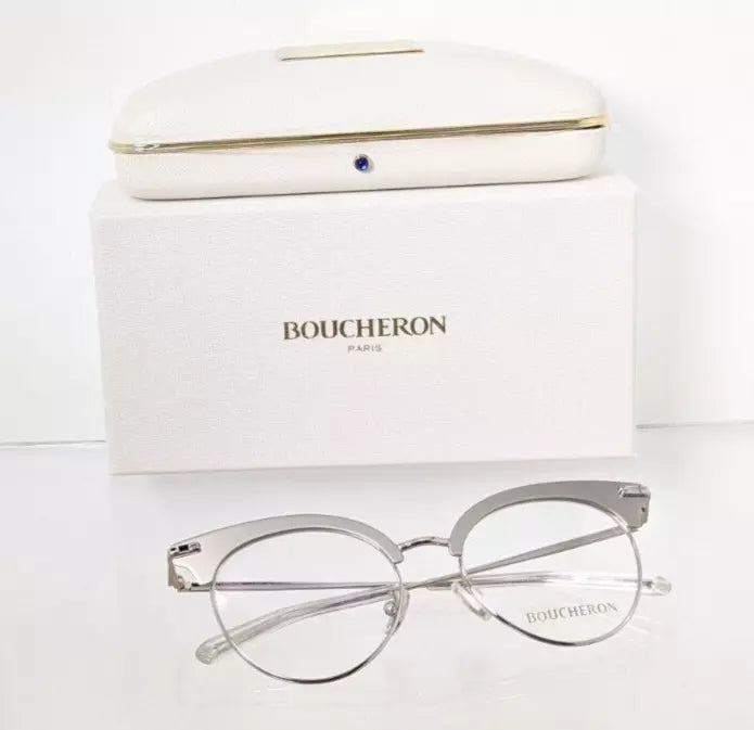 Brand New Authentic Boucheron Eyeglasses BC0040O 003 50mm Frame 0040