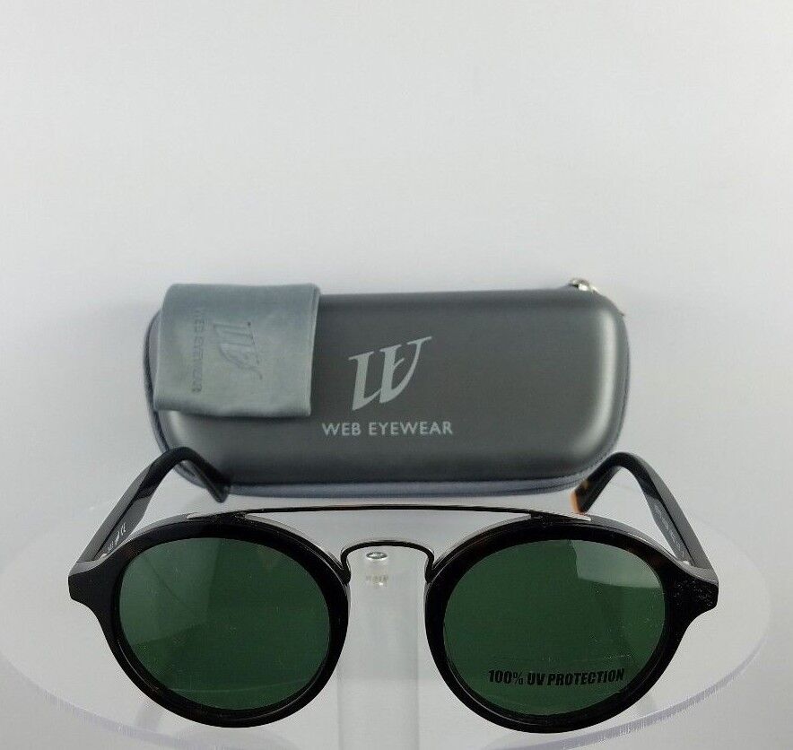 Brand New Authentic Web Sunglasses WE 173 Col. 52N Dark Tortoise 49mm Frame 0173