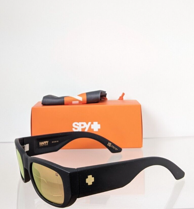 Brand New Authentic SPY Sunglasses SPY + GENRE Club Midnite Black Frame