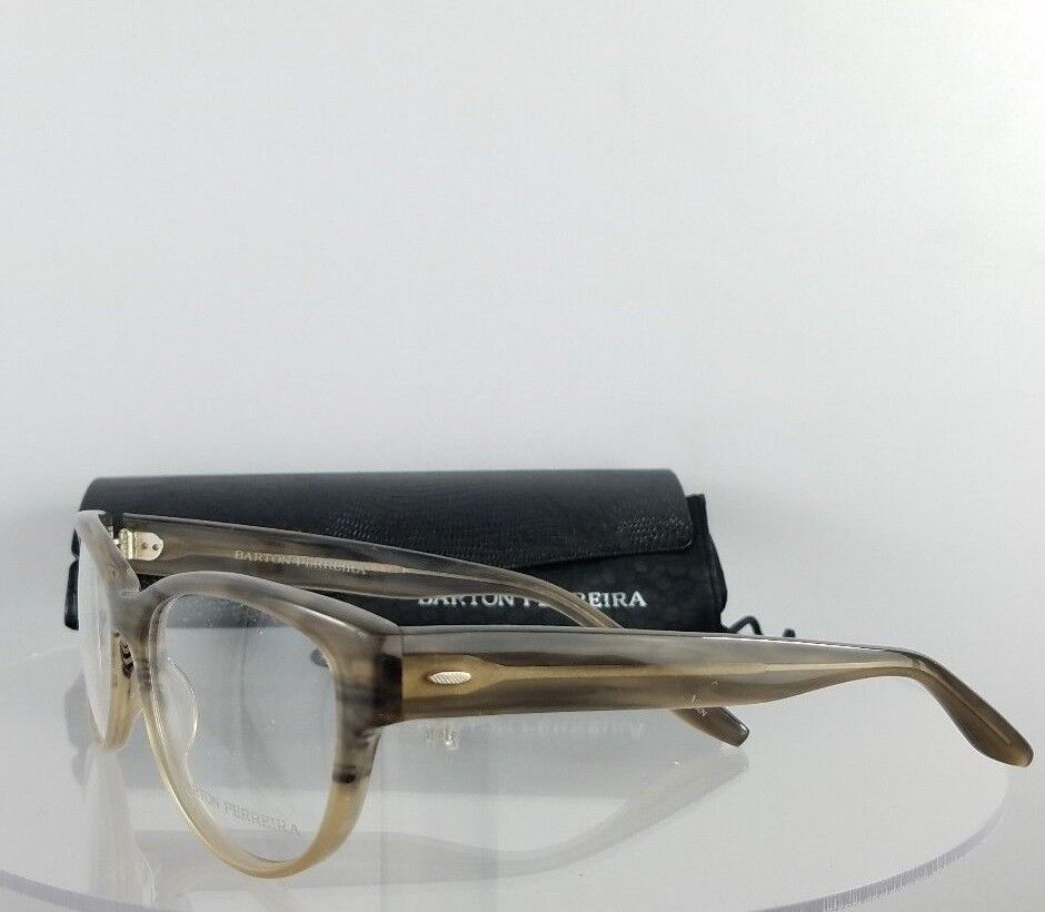 Brand New Authentic Barton Perreira Eyeglasses Brooke Brown Frame Asian Fit AF