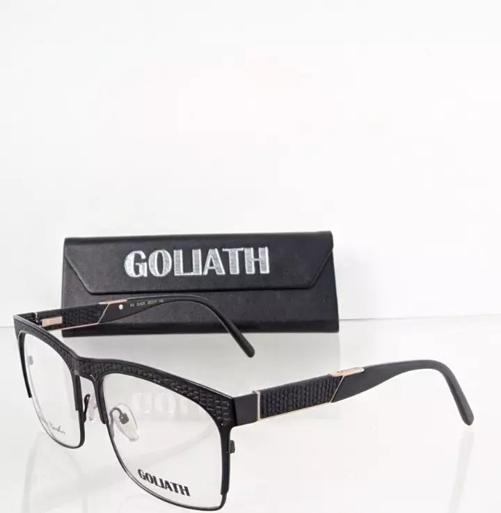 Brand New Authentic GOLIATH Eyeglasses XIX Black 59mm Frame
