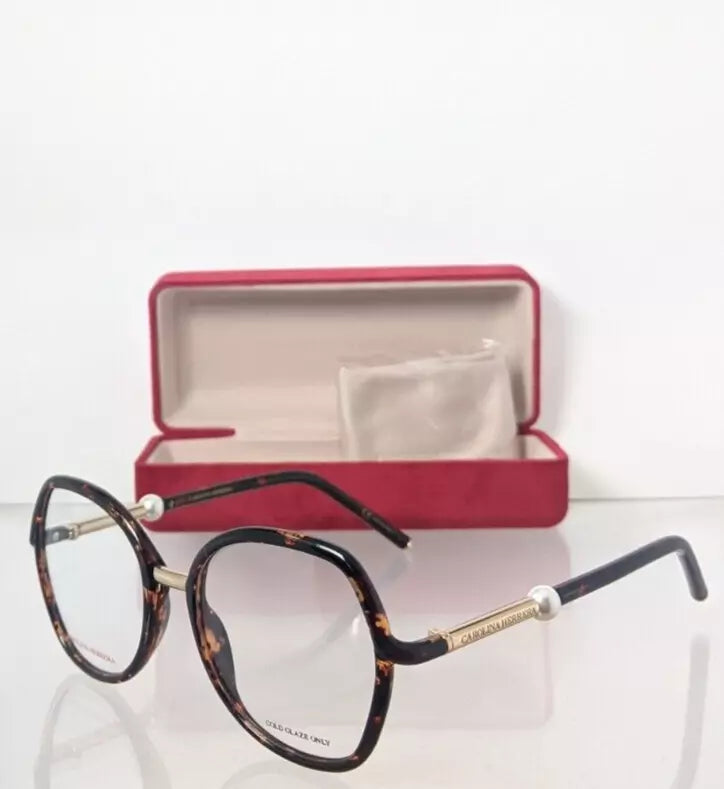 Brand New Authentic Carolina Herrera Eyeglasses CH 0080 Col. 086 53mm Frame