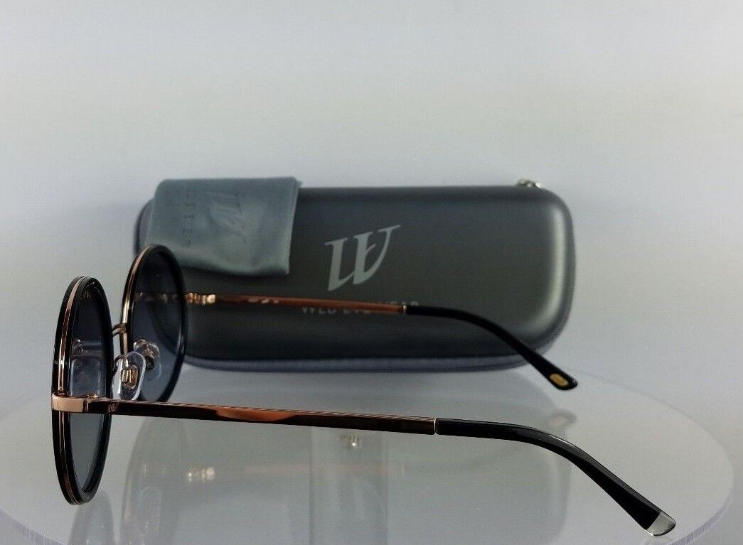 Brand New Authentic Web Sunglasses WE 200 Col. 01G Black Gold 52mm Frame 0200