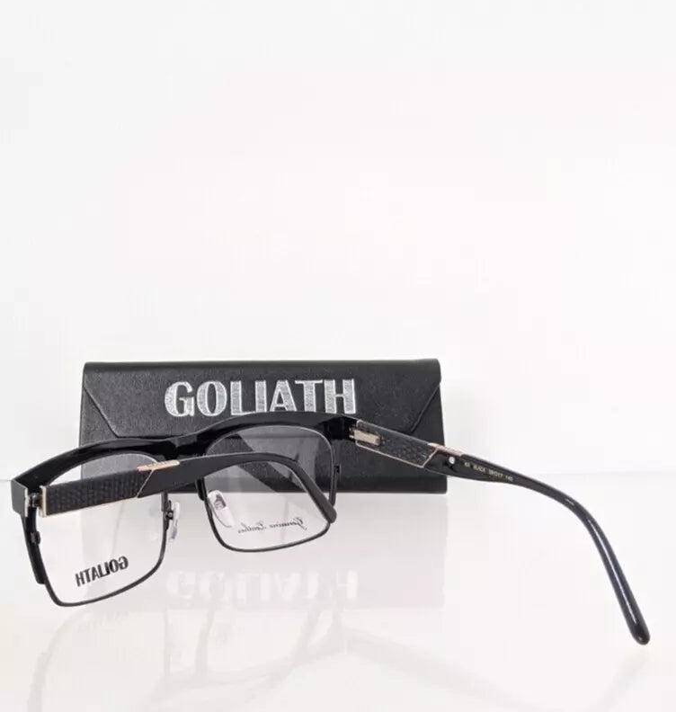 Brand New Authentic GOLIATH Eyeglasses XIX Black 59mm Frame
