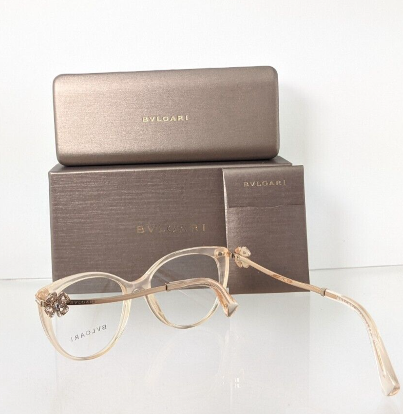 New Authentic Bvlgari BV 4206 - B Eyeglasses Pink 5512 Frame 54mm
